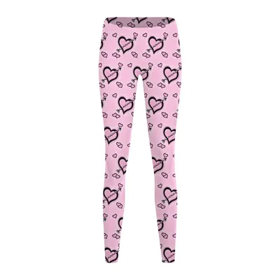 Thin Women's Pants High Waist Print Leggings