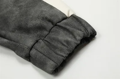 Distressed Biker's Leather Jacket Men