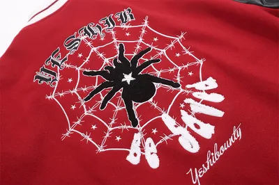 Embroidered Baseball Uniform Jacket Men