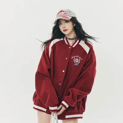 Fashion Personality Baseball Jacket Men