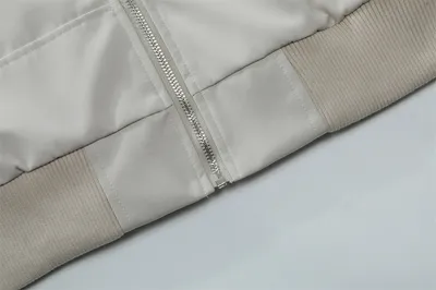 Pure Color Quilted Jacket Men