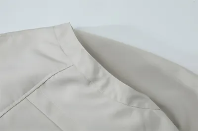 Pure Color Quilted Jacket Men