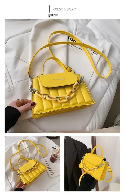 Women's Fashion Chain Crossbody Shoulder Bag