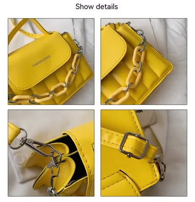 Women's Fashion Chain Crossbody Shoulder Bag