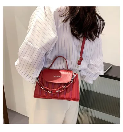 Women's Fashion Chain Crossbody Shoulder Bag