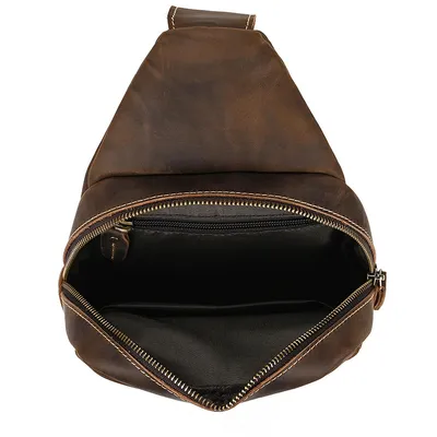 Crossbody Top Layer Cowhide Retro Casual Cowhide Shoulder Bag