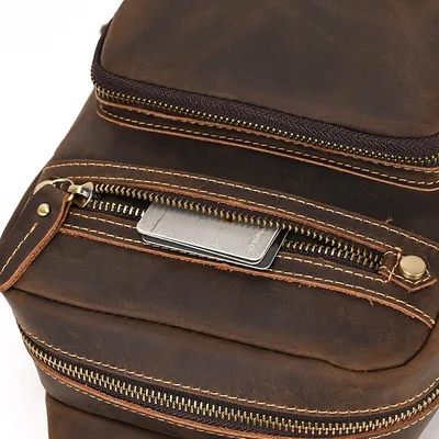 Crossbody Top Layer Cowhide Retro Casual Cowhide Shoulder Bag