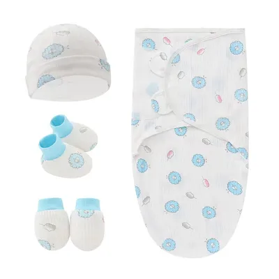 Foreign Trade Newborn Swaddling Sleeping Bag Baby Anti-kick Quilt Delivery