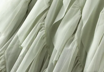 Women's Fashion Ruffles Yarn Skirt