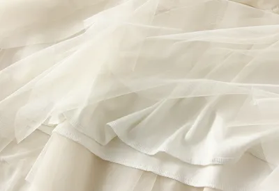 Women's Fashion Ruffles Yarn Skirt