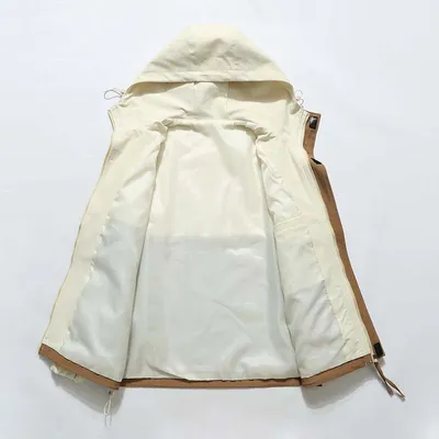 Casual Hooded Multicolor Jacket Men