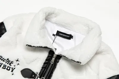 Fashion Lamb Plush Coat Men