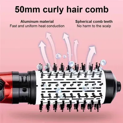 Automatic Hair Curler Marcel Waver Three-in-one Cold Air Hot Air Comb Multi-functional Electric Hair Straightener New Product Blowing Combs