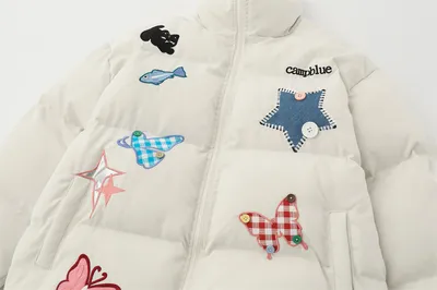 XINGX Butterfly Patch Cotton Jacket Men