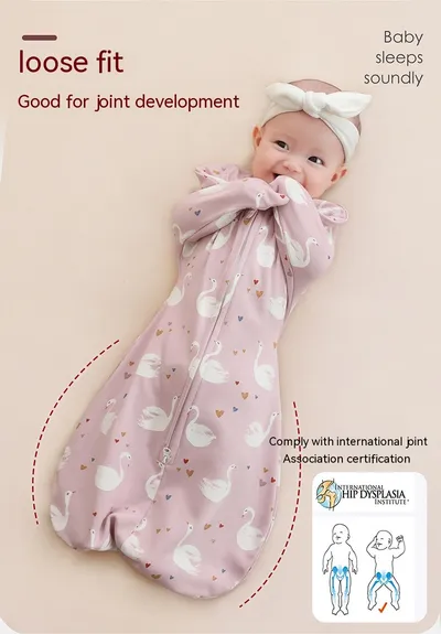 Cotton Baby Surrender Anti-startle Gro-bag Anti-kicking Blanket Sleeping Bag