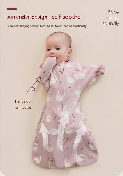 Cotton Baby Surrender Anti-startle Gro-bag Anti-kicking Blanket Sleeping Bag