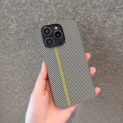 Advanced Frosted Carbon Fiber Grain Phone Case