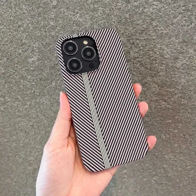 Advanced Frosted Carbon Fiber Grain Phone Case
