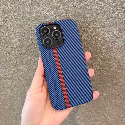 Advanced Frosted Carbon Fiber Grain Phone Case