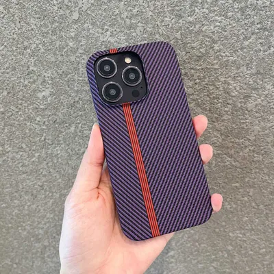 Advanced Frosted Carbon Fiber Grain Phone Case