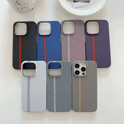 Advanced Frosted Carbon Fiber Grain Phone Case