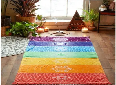 Better Quality Made Of Cotton Mandala Blanket