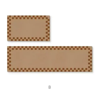 Japanese Style Kitchen Floor Mat Household Soft Diatom Ooze Floor Mat Simple Strip Absorbent Oil Absorbing