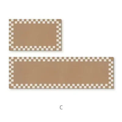 Japanese Style Kitchen Floor Mat Household Soft Diatom Ooze Floor Mat Simple Strip Absorbent Oil Absorbing
