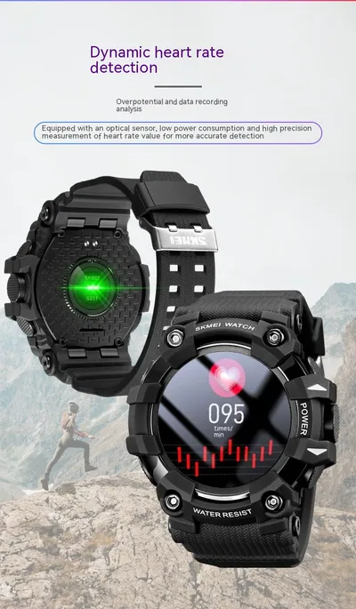 Intelligent Waterproof Student Double Luminous Men's Water-proof Watch