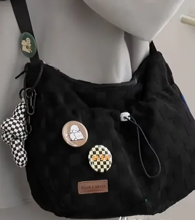 College Style Ins Style Large-capacity Crossbody Bag