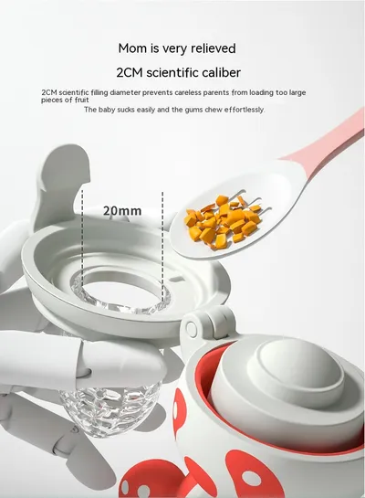 Happy Bite Baby Teether Non-staple Food Fruit Feeding Artifact Baby Pacifier Silicone Hand Guard