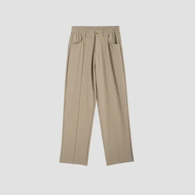 Trendy Solid Color Casual Pants Men