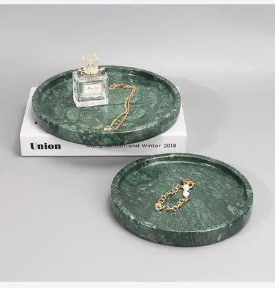 Household Supplies Green Natural Marble Crafts