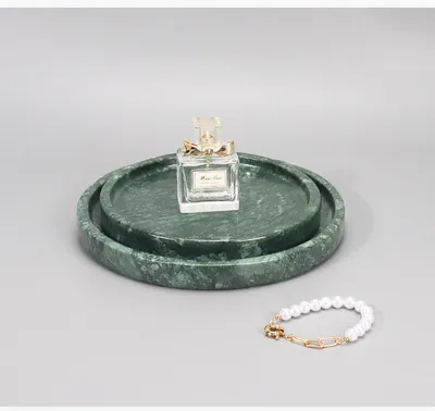 Household Supplies Green Natural Marble Crafts