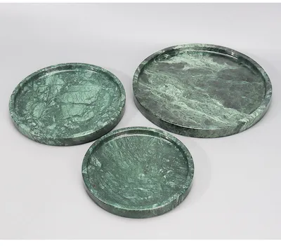 Household Supplies Green Natural Marble Crafts