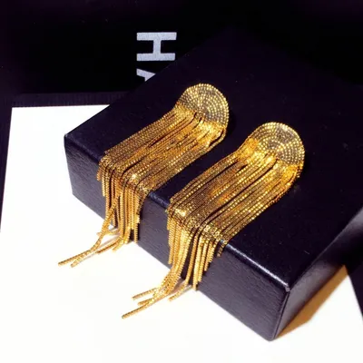 Fashion Tassel Temperamental Earrings For Women