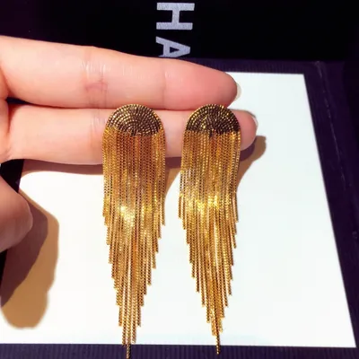 Fashion Tassel Temperamental Earrings For Women