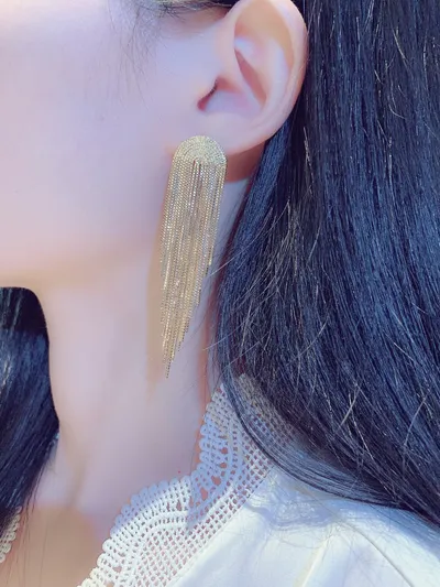 Fashion Tassel Temperamental Earrings For Women