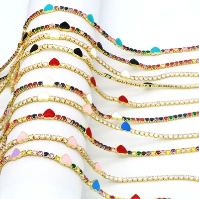 European And American Popular Zircon Necklace For Women Ins