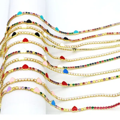 European And American Popular Zircon Necklace For Women Ins