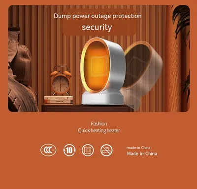 Safe And Energy-saving Home Desk Fast Heating Bedroom Heater