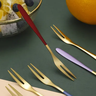 Creative Household 304 Stainless Steel Western Food Fruit Fork
