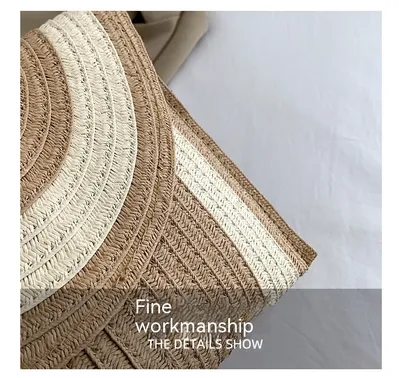 Handmade Woven Bags On The Beach