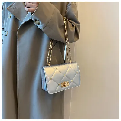 Summer Rivet Fashion Popular Chain Crossbody Shoulder Bag