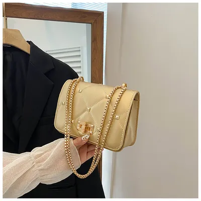 Summer Rivet Fashion Popular Chain Crossbody Shoulder Bag