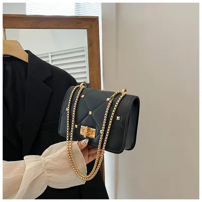 Summer Rivet Fashion Popular Chain Crossbody Shoulder Bag