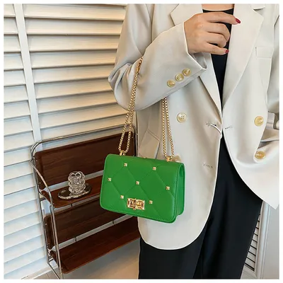 Summer Rivet Fashion Popular Chain Crossbody Shoulder Bag