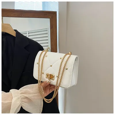Summer Rivet Fashion Popular Chain Crossbody Shoulder Bag