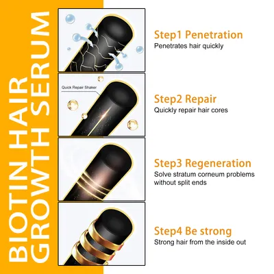 EELHOE Biotin Hair Dense Hair Spray Repair Hair Nourishing Hair Care Hair Fixing Strong And Tough