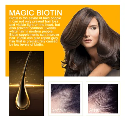 EELHOE Biotin Hair Dense Hair Spray Repair Hair Nourishing Hair Care Hair Fixing Strong And Tough